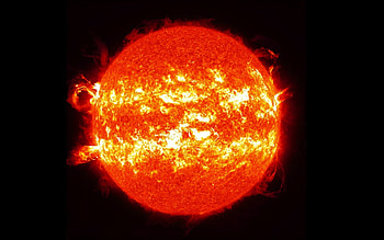 Sun Watcher's View, Planets, Space, Solar System, Galaxies, Sun, Universe HD wallpaper