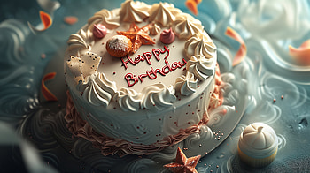 Happy Birtay Cake - Celebratory Dessert Background, birtay cake, Happy Birtay, celebration, party, dessert HD wallpaper