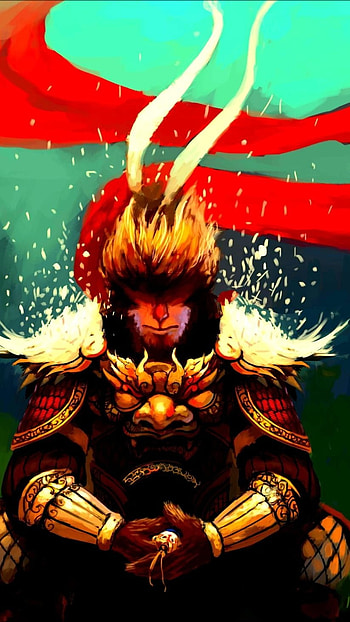 Monkey King, Chinese, Cartoon HD phone wallpaper