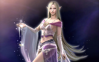 And sometimes Galadriel just went clubbing HD wallpaper