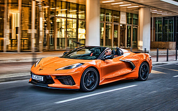 Chevrolet Corvette Stingray Convertible, , highway, 2022 cars, supercars, EU-spec, Chevrolet Corvette C8, 2022 Chevrolet Corvette Convertible, american cars, Chevrolet HD wallpaper