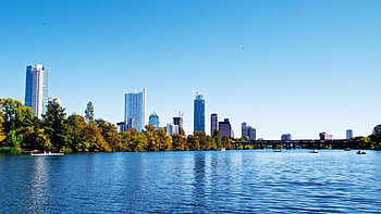 Austin, Texas, Urban , City's spirit, Vibrant backgrounds HD wallpaper