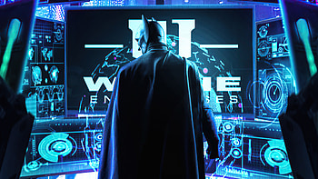 Cyberpunk City Scifi Batman, batman, superheroes, scifi, cyberpunk, artist, artwork, digital-art, artstation HD wallpaper