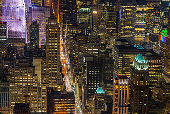 Cities, Architecture, City, Building, View From Above, Road, Skyscrapers HD wallpaper