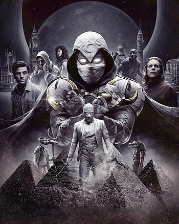 Poster of Moon Knight, marvel tv series, 2022 HD phone wallpaper