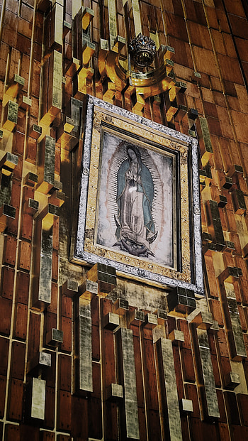 VIRGEN DE GUADALUPE, religious_item, ceiling HD phone wallpaper