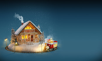 Merry Christmas, holidays, magic, toys, christmas, xmas HD wallpaper