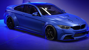 Blue, Bmw, need for speed payback, video game HD wallpaper
