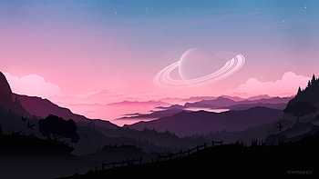 Breathtaking Landscape , artist, landscape, artwork, digital-art, deviantart HD wallpaper