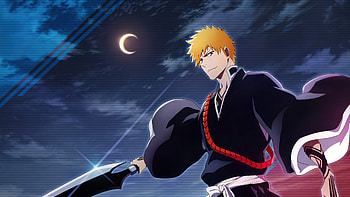 Bleach: Thousand-Year Blood War Anime – Ichigo Under Moonlight, Anime, Bleach: Thousand-Year Blood War HD wallpaper