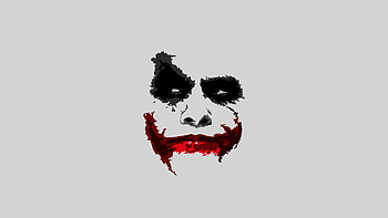 Joker Minimalism, joker, minimalism, artist, artwork, deviantart, digital-art HD wallpaper