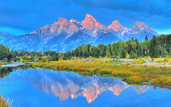 Grand Teton , Captivating scenery, Stunning views, Natural beauty HD wallpaper