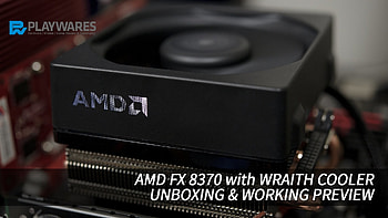 AMD FX 8370 with WRAITH COOLER UNBOXING & PREVIEW HD wallpaper