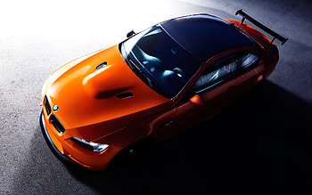 Bmw Sports Car, bmw, cars, orange HD wallpaper