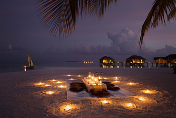 Tropical Night, Summer, Resorts, Rest, Night, Tropics, Res HD wallpaper