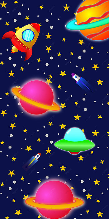 Colorful Space HD phone wallpaper