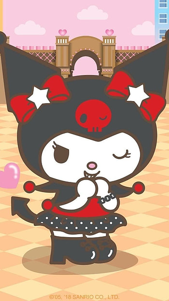 Kuromi, Kuromi Punk HD phone wallpaper