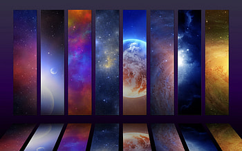 Abstract, Planets, Dark, Lines, , Stripes, Streaks HD wallpaper