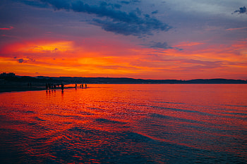 Typical Sunset , sunset, nature HD wallpaper