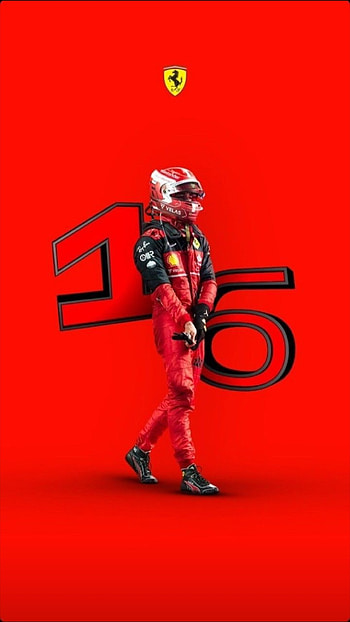 Charles Leclerc, red, driver, race, ferrari, formula-1, formula-one, monaco HD phone wallpaper