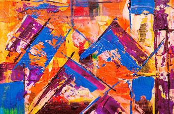 Paints, painting colorful, canvas art HD wallpaper