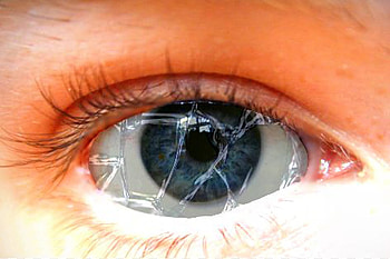 Glass eye, abstract, 3d, art, hot, glass, eye HD wallpaper