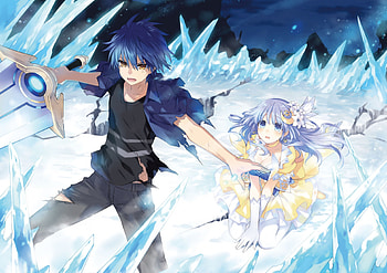 Shidou & Miku, anime girl, cute, long hair, pretty HD wallpaper