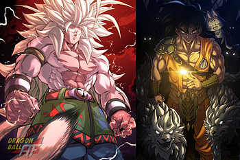 Dragon Ball AF Super Saiyan 5 Goku & Yamcha Anime, Anime, Yamcha (Dragon Ball), Goku, Super Saiyan 5 HD wallpaper