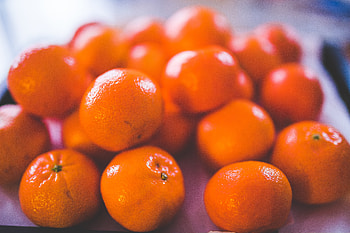 Fruits, Food, Tangerines, Citrus, Ripe HD wallpaper