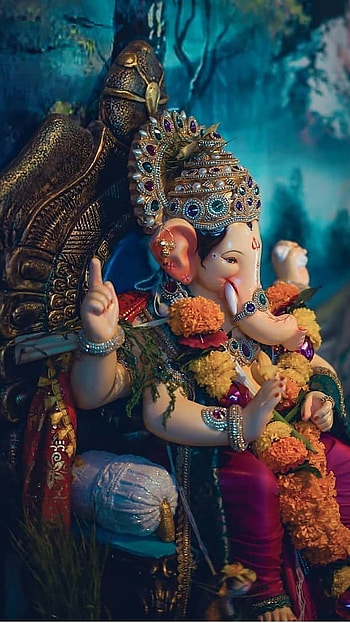 God Ganesh, Ganeshji, Bappa Morya, Vinayagar HD phone wallpaper