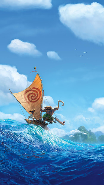 Moana (2022) movie HD phone wallpaper