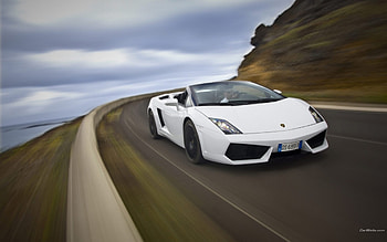 Lambo_gallardo, money talks, love speed HD wallpaper