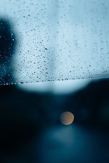 Rain, Drops, Macro, Blur, Smooth HD phone wallpaper