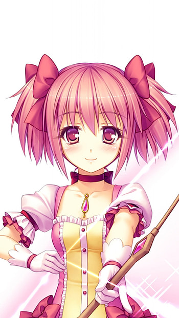 girl, cute, smile, bow, arrow, rose HD phone wallpaper