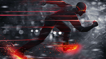 Flash , High-definition resolution, Superhero speed, Vibrant colors HD wallpaper