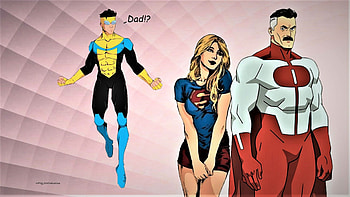 Supergirl In Love 2, nexus, omni man, dc comics, fan art, backgrounds, tv series, , cartoons, 1920x1080 only, anime, kara danvers, movies, laptops, , supergirl HD wallpaper
