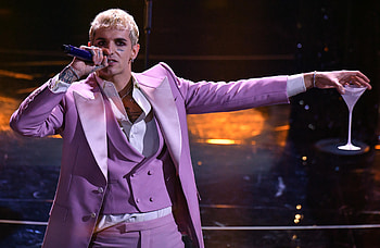 Achille Lauro, Al Bano, The Mogol, San Marino Festival HD wallpaper