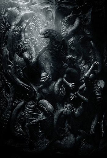 H.R. Giger, , Dark artistic beauty, Mobile backgrounds HD phone wallpaper