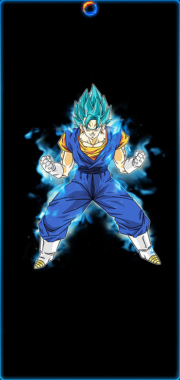Hole Punch Goku Note 10, Middle Hole Punch HD phone wallpaper