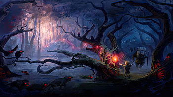 Thea: The Awakening - Trek Home ( edit), swamp, video game HD wallpaper