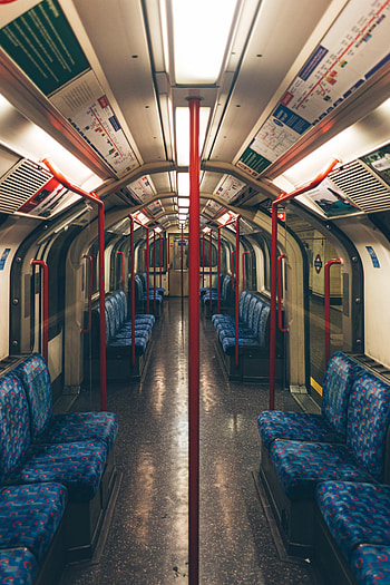Miscellanea, Miscellaneous, Car, Emptiness, Void, Subway, Metro, Railway Carriage HD phone wallpaper