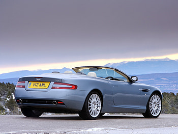 Auto, Nature, Mountains, Aston Martin, Cars, Side View, Style, 2004, Db9 HD wallpaper