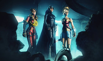 Fortnite Justice League, fortnite, justice-league, superheroes, games, artstation HD wallpaper