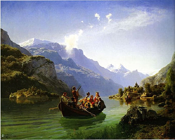 Brudeferden i Hardanger ( Brides` Journey in Hardanger ), music, bride, norway, hardanger HD wallpaper