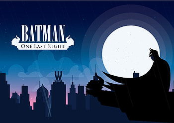 Batman One Last Night , batman, superheroes, digital-art, artwork, behance HD wallpaper