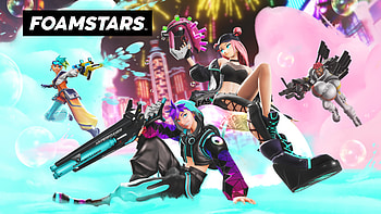 Foamstars Game - Dynamic Video Game Backgrounds, video game, Foamstars HD wallpaper