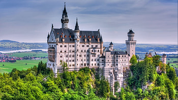 Landscape, Architecture, Castles HD wallpaper