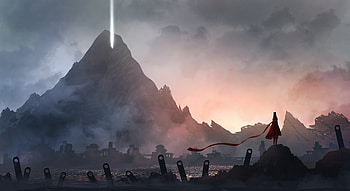Mountain, Journey, Video Game, Landscape HD wallpaper