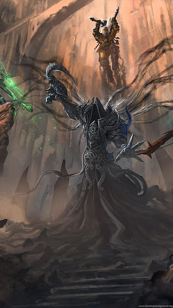Diablo 3 backgrounds, Michelle Tremblay post, Epic action RPG, Demon-slaying adventure HD phone wallpaper