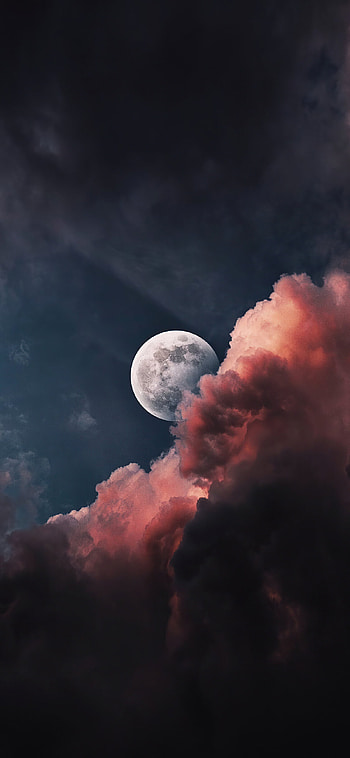 Lunar moon , High resolution beauty, moon visuals, Stunning ry HD phone wallpaper